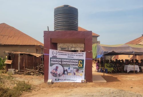 Borehole Water Commissioning In Osan-Ekiti